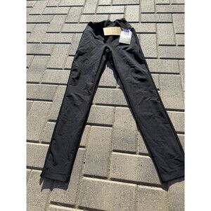 Avalanche Women's Outdoor Leggings Pants Black High Waist Pockets NWT $68 XS